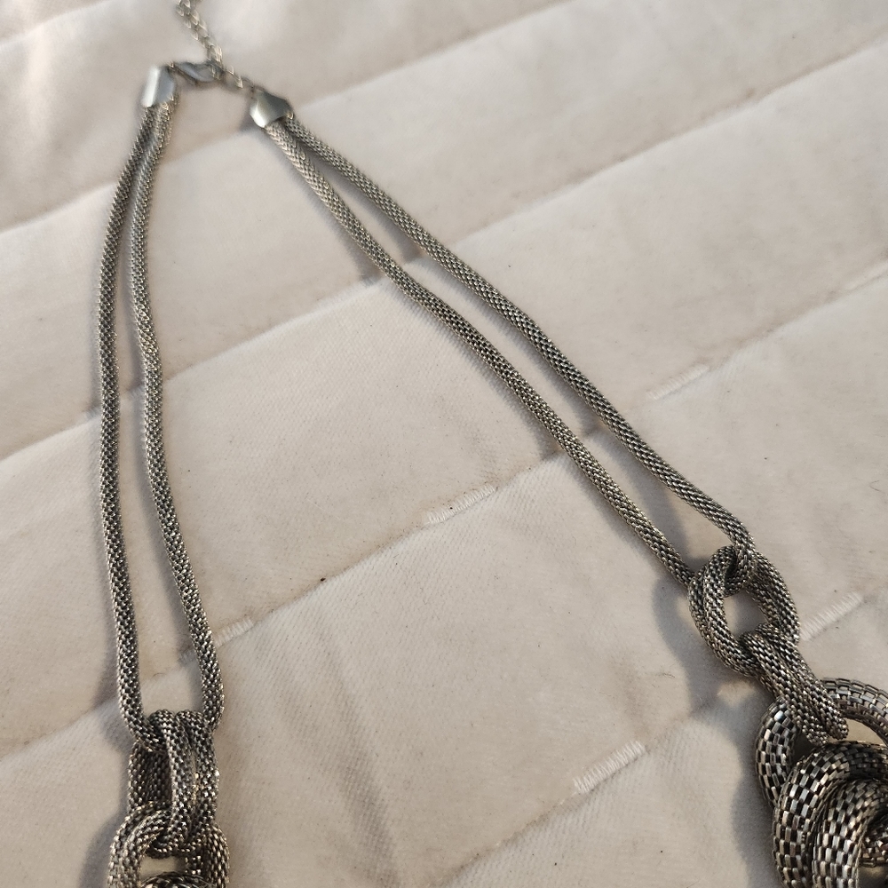 Braided Collar Statement Necklace - image 6